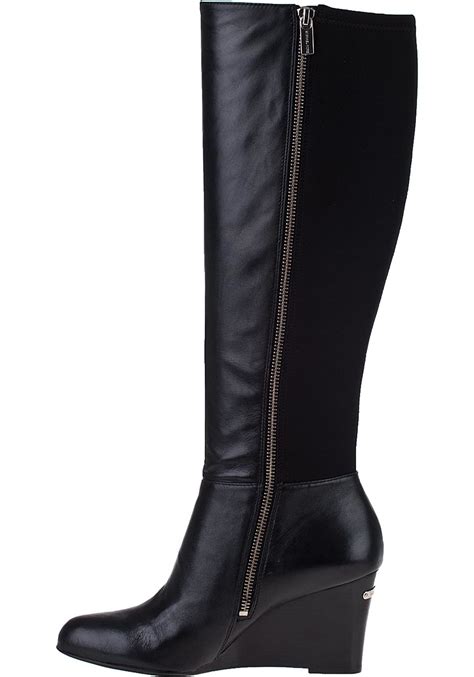 michael kors bromley flat boots|Michael Kors bromley wedge boot.